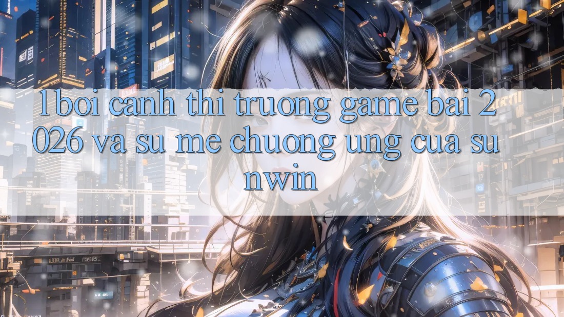 1. Bối Cảnh Thị Trường Game Bài 2026 Và Sự Mê chuộng Ứng Của Sunwin 1. Bối Cảnh Thị Trường Game Bài 2026 Và Sự Mê chuộng Ứng Của Sunwin