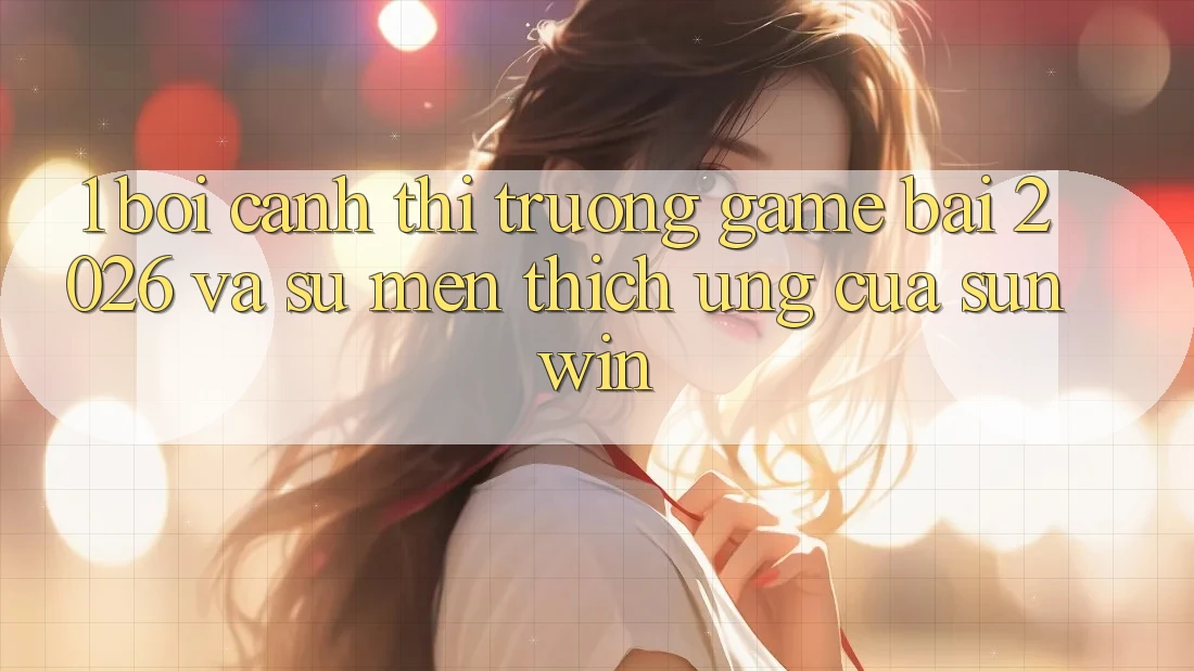 1. Bối Cảnh Thị Trường Game Bài 2026 Và Sự Mến thích Ứng Của Sunwin 1. Bối Cảnh Thị Trường Game Bài 2026 Và Sự Mến thích Ứng Của Sunwin