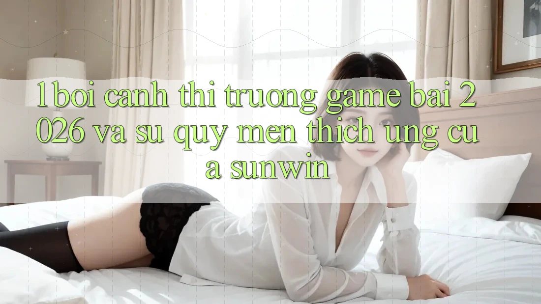 1. Bối Cảnh Thị Trường Game Bài 2026 Và Sự Quý mến thích Ứng Của Sunwin