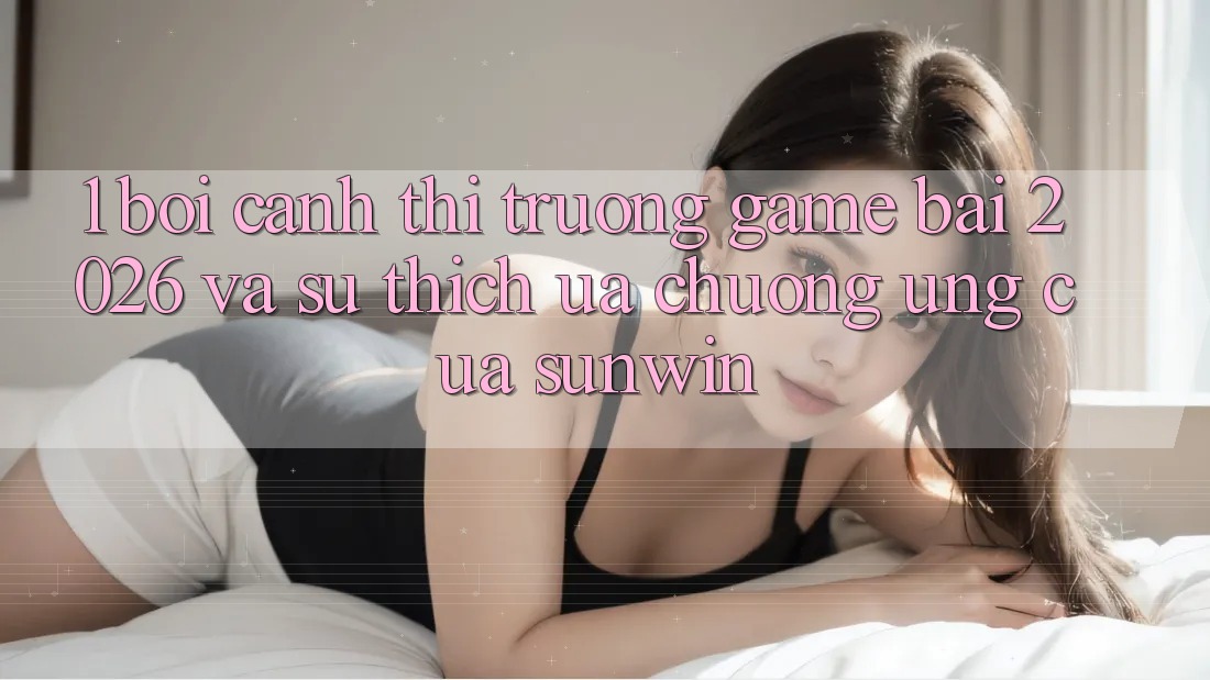 1. Bối Cảnh Thị Trường Game Bài 2026 Và Sự Thích ưa chuộng Ứng Của Sunwin