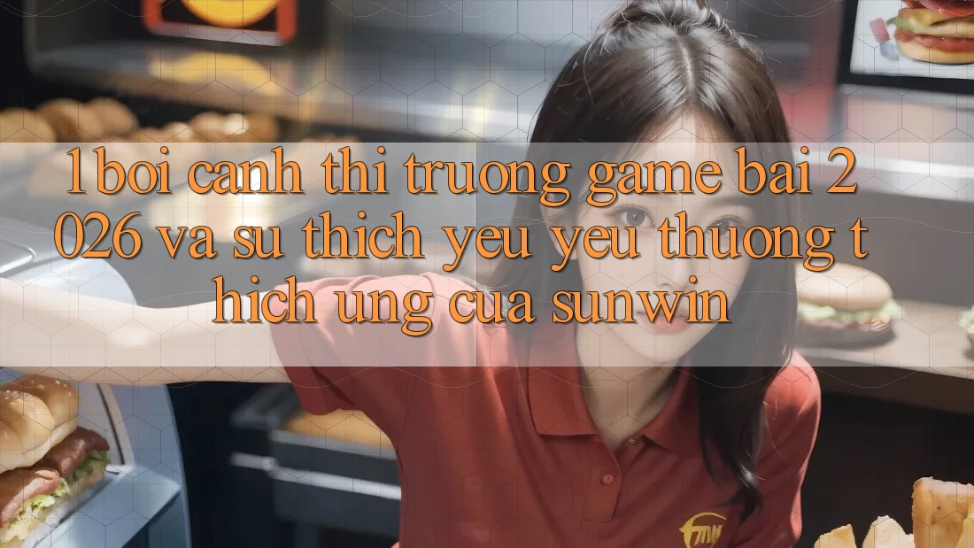 1. Bối Cảnh Thị Trường Game Bài 2026 Và Sự Thích yêu yêu thương thích Ứng Của Sunwin