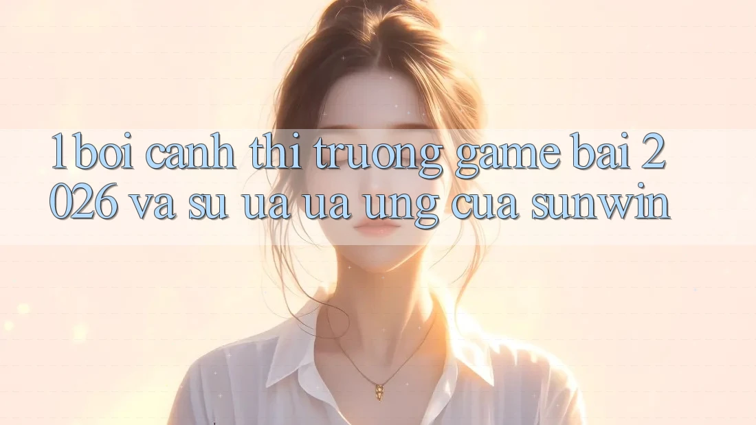 1. Bối Cảnh Thị Trường Game Bài 2026 Và Sự Ưa ưa Ứng Của Sunwin