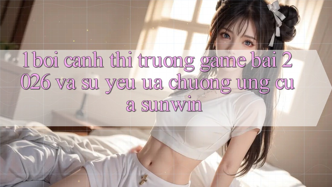 1. Bối Cảnh Thị Trường Game Bài 2026 Và Sự Yêu ưa chuộng Ứng Của Sunwin