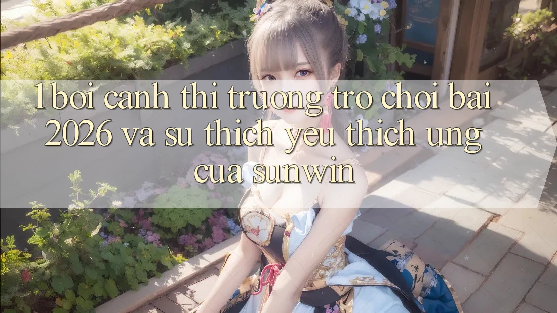 1. Bối Cảnh Thị Trường Trò chơi Bài 2026 Và Sự Thích yêu thích Ứng Của Sunwin 1. Bối Cảnh Thị Trường Trò chơi Bài 2026 Và Sự Thích yêu thích Ứng Của Sunwin