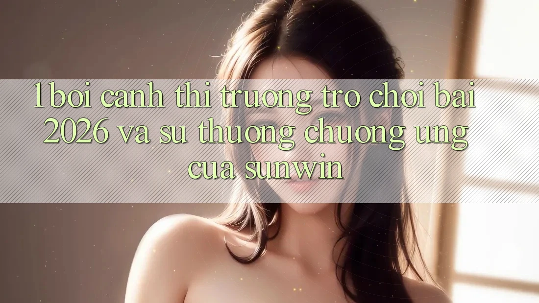 1. Bối Cảnh Thị Trường Trò chơi Bài 2026 Và Sự Thương chuộng Ứng Của Sunwin