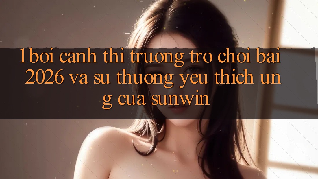 1. Bối Cảnh Thị Trường Trò chơi Bài 2026 Và Sự Thương yêu thích Ứng Của Sunwin