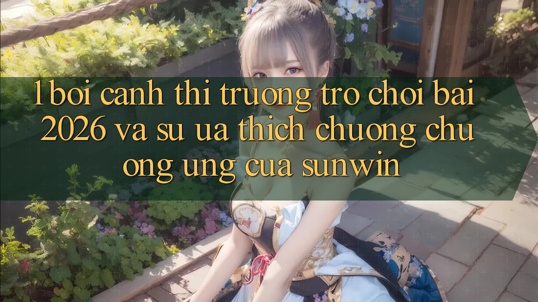 1. Bối Cảnh Thị Trường Trò chơi Bài 2026 Và Sự Ưa thích chuộng chuộng Ứng Của Sunwin