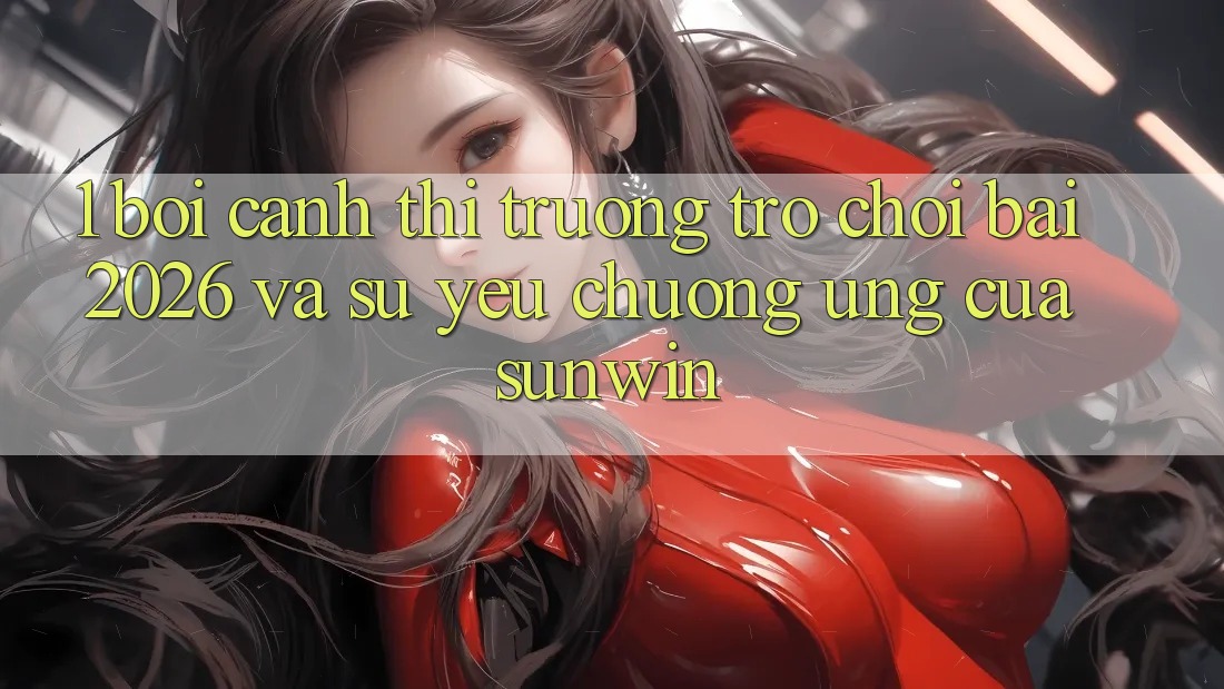 1. Bối Cảnh Thị Trường Trò chơi Bài 2026 Và Sự Yêu chuộng Ứng Của Sunwin