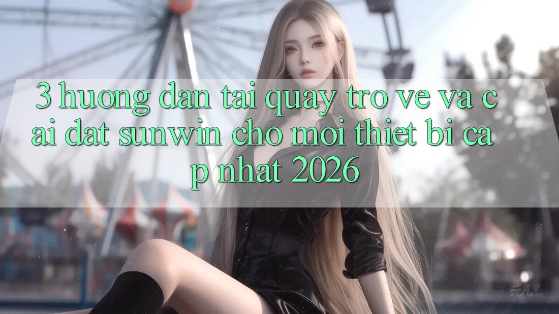 3. Hướng Dẫn Tải quay trở về Và Cài Đặt Sunwin Cho Mọi Thiết Bị (Cập Nhật 2026)