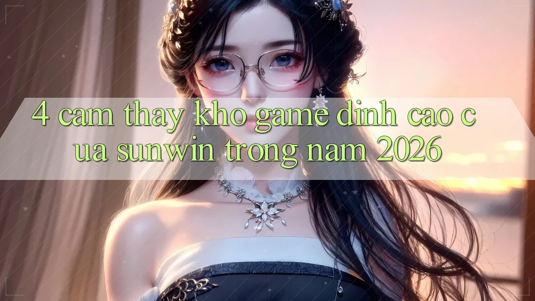 4. Cảm thấy Kho Game Đỉnh Cao Của Sunwin Trong Năm 2026 4. Cảm thấy Kho Game Đỉnh Cao Của Sunwin Trong Năm 2026