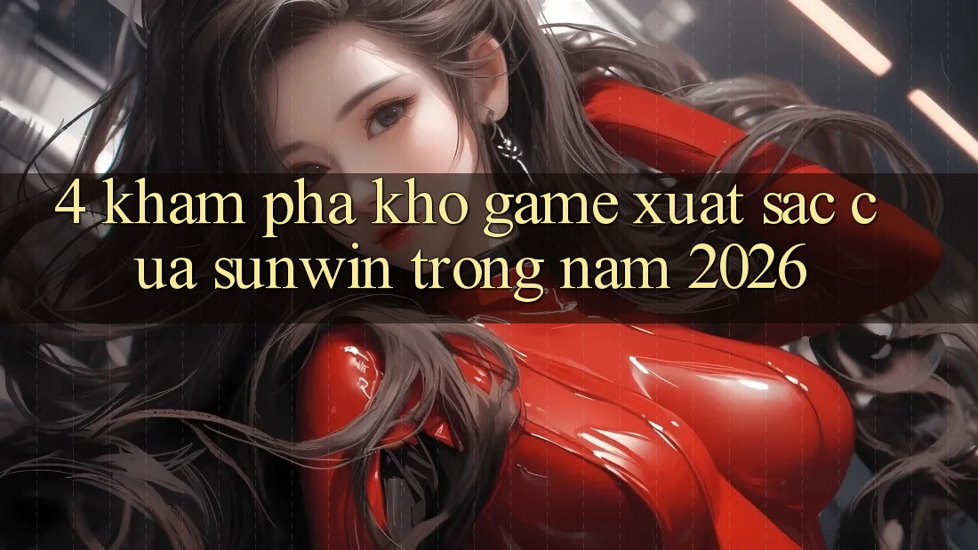4. Khám Phá Kho Game Xuất sắc Của Sunwin Trong Năm 2026
