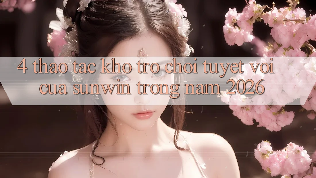 4. Thao tác Kho Trò chơi Tuyệt vời Của Sunwin Trong Năm 2026