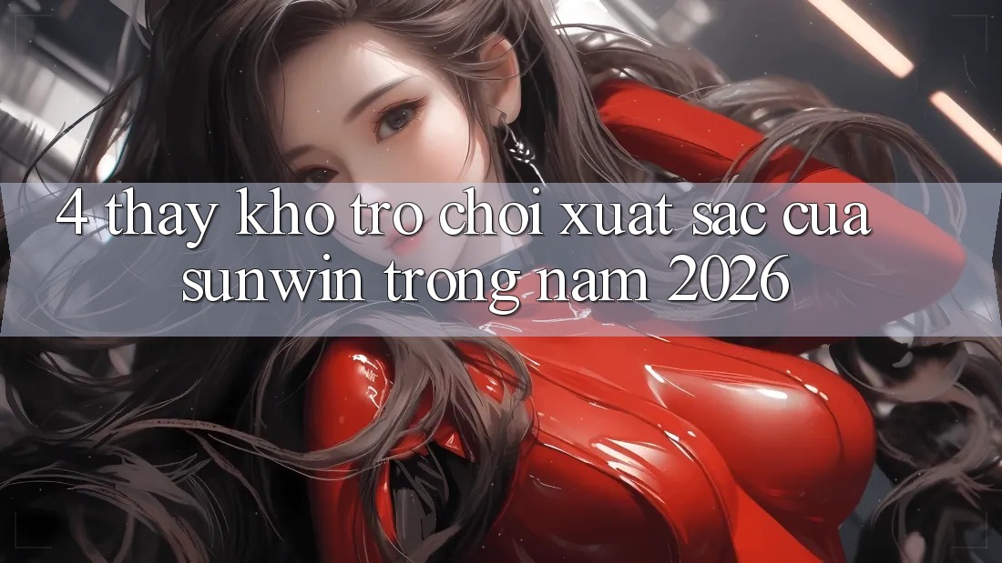 4. Thấy Kho Trò chơi Xuất sắc Của Sunwin Trong Năm 2026