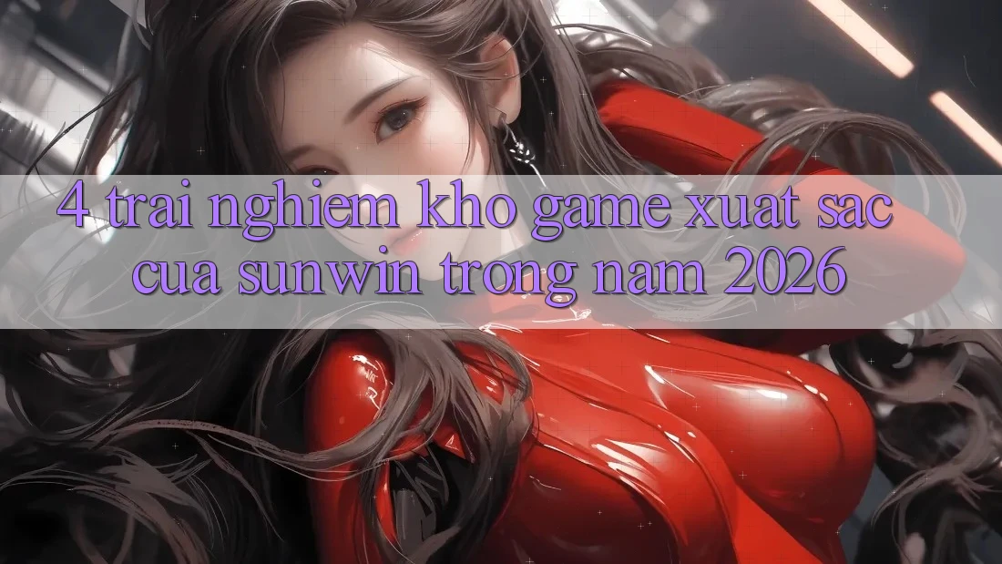 4. Trải nghiệm Kho Game Xuất sắc Của Sunwin Trong Năm 2026