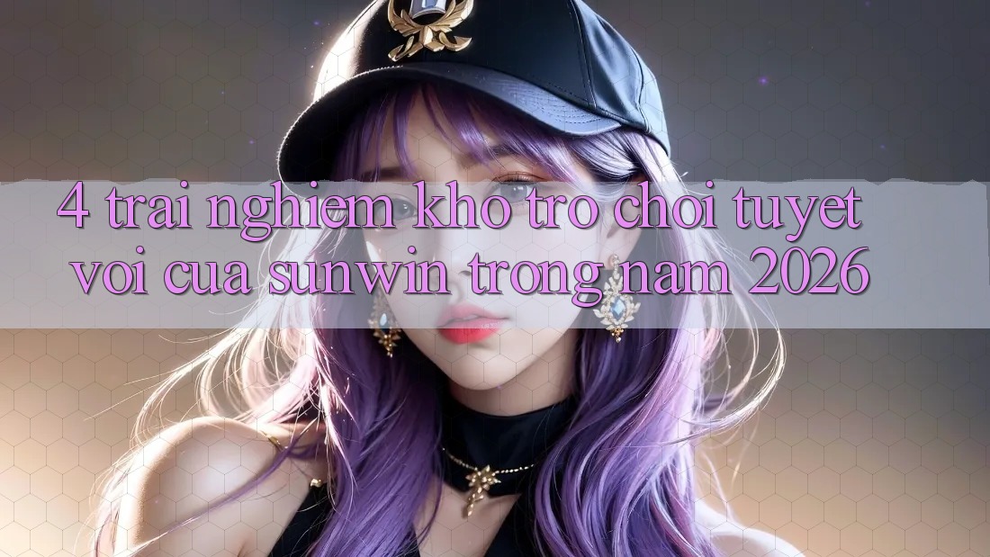 4. Trải nghiệm Kho Trò chơi Tuyệt vời Của Sunwin Trong Năm 2026