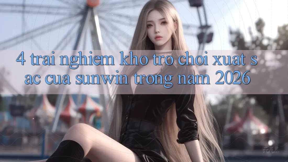 4. Trải nghiệm Kho Trò chơi Xuất sắc Của Sunwin Trong Năm 2026