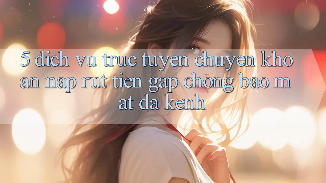 5. Dịch vụ trực tuyến Chuyển khoản Nạp Rút Tiền: Gấp chóng, Bảo Mật, Đa Kênh 5. Dịch vụ trực tuyến Chuyển khoản Nạp Rút Tiền: Gấp chóng, Bảo Mật, Đa Kênh
