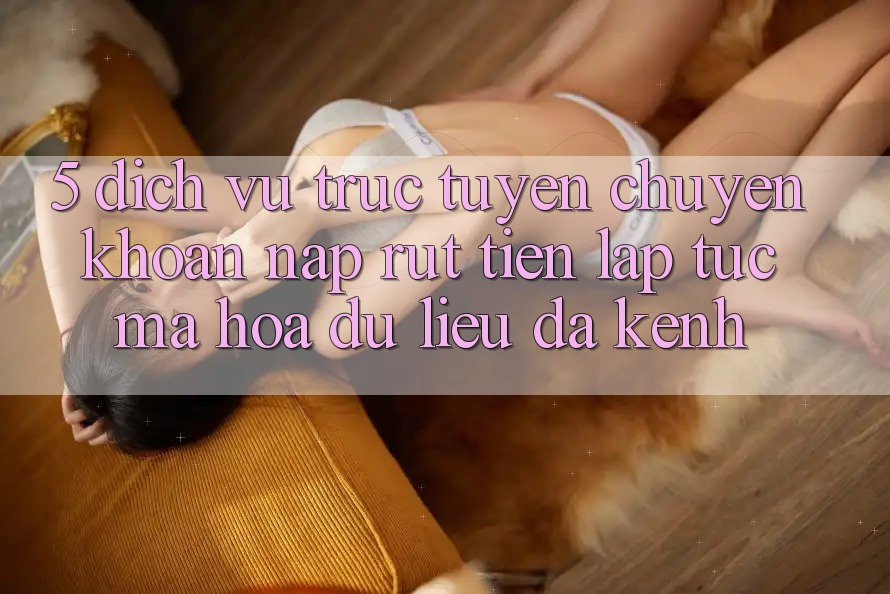 5. Dịch vụ trực tuyến Chuyển khoản Nạp Rút Tiền: Lập tức, Mã hóa dữ liệu, Đa Kênh