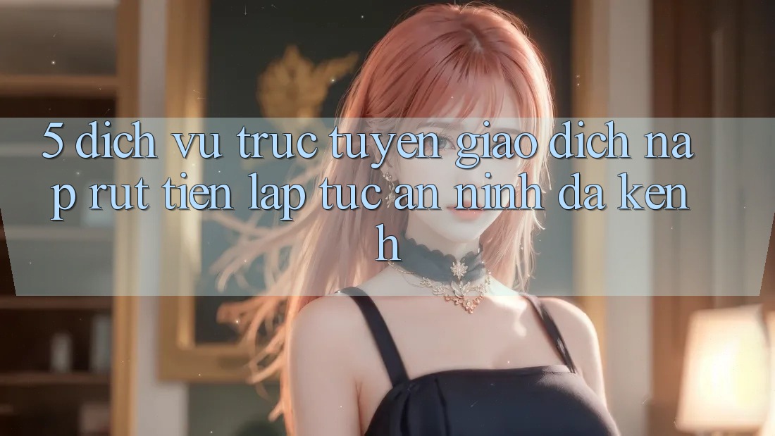 5. Dịch vụ trực tuyến Giao Dịch Nạp Rút Tiền: Lập tức, An ninh, Đa Kênh