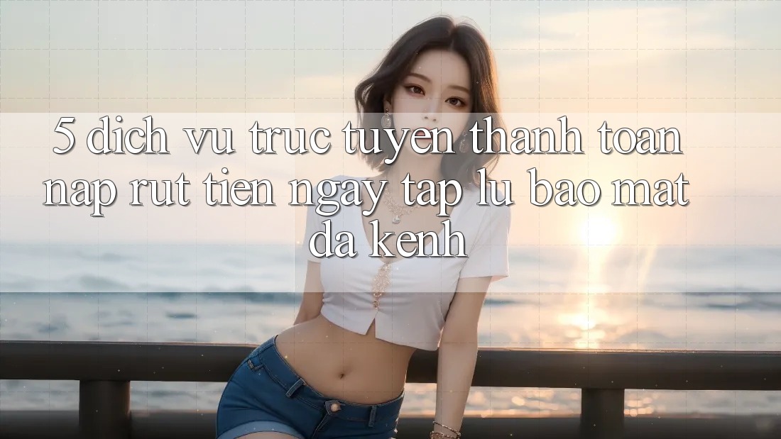 5. Dịch vụ trực tuyến Thanh toán Nạp Rút Tiền: Ngay tắp lự, Bảo mật, Đa Kênh 5. Dịch vụ trực tuyến Thanh toán Nạp Rút Tiền: Ngay tắp lự, Bảo mật, Đa Kênh