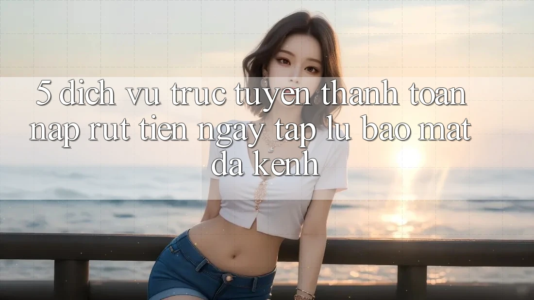 5. Dịch vụ trực tuyến Thanh toán Nạp Rút Tiền: Ngay tắp lự, Bảo Mật, Đa Kênh