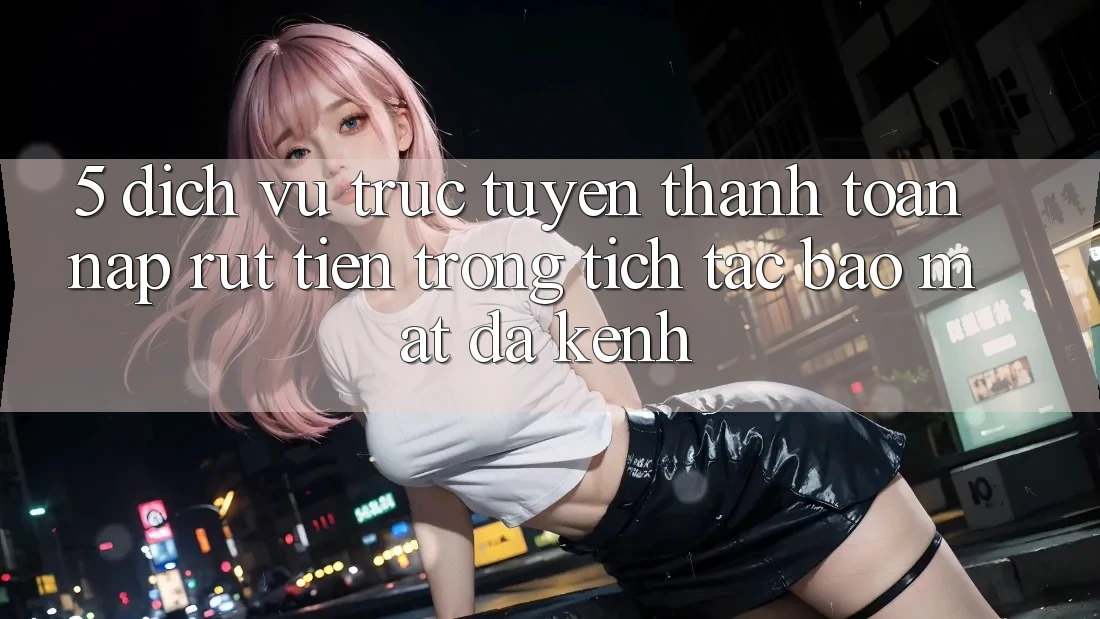5. Dịch vụ trực tuyến Thanh toán Nạp Rút Tiền: Trong tích tắc, Bảo Mật, Đa Kênh
