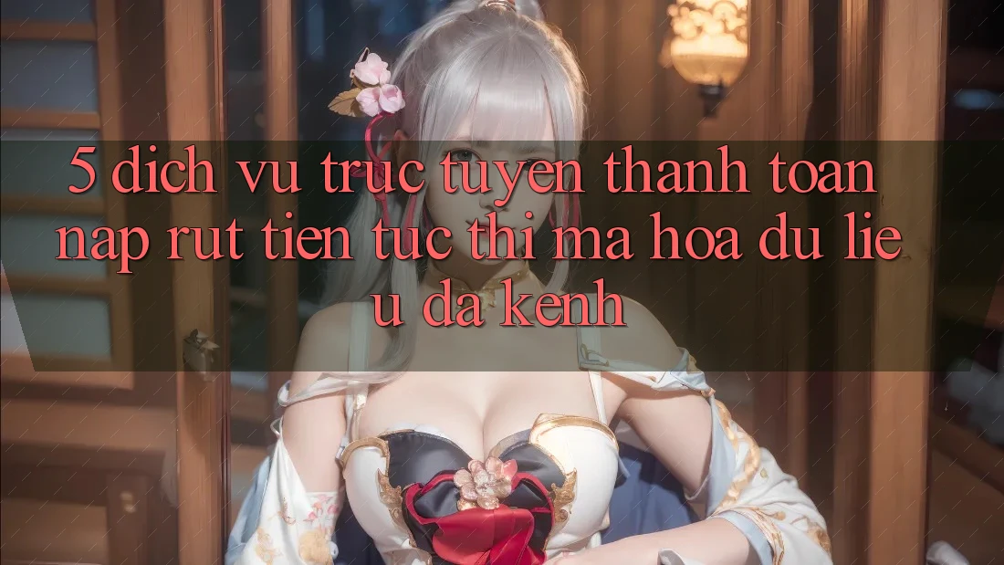 5. Dịch vụ trực tuyến Thanh toán Nạp Rút Tiền: Tức thì, Mã hóa dữ liệu, Đa Kênh