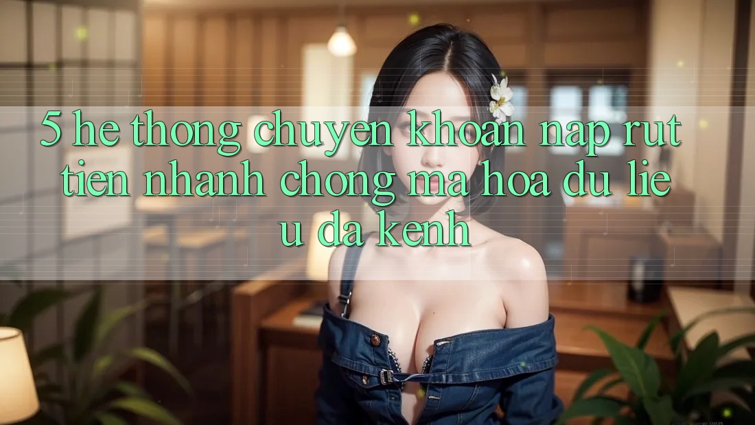 5. Hệ Thống Chuyển khoản Nạp Rút Tiền: Nhanh chóng, Mã hóa dữ liệu, Đa Kênh
