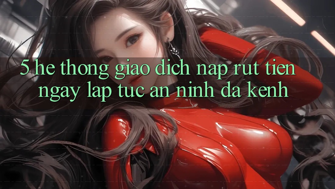 5. Hệ Thống Giao Dịch Nạp Rút Tiền: Ngay lập tức, An ninh, Đa Kênh