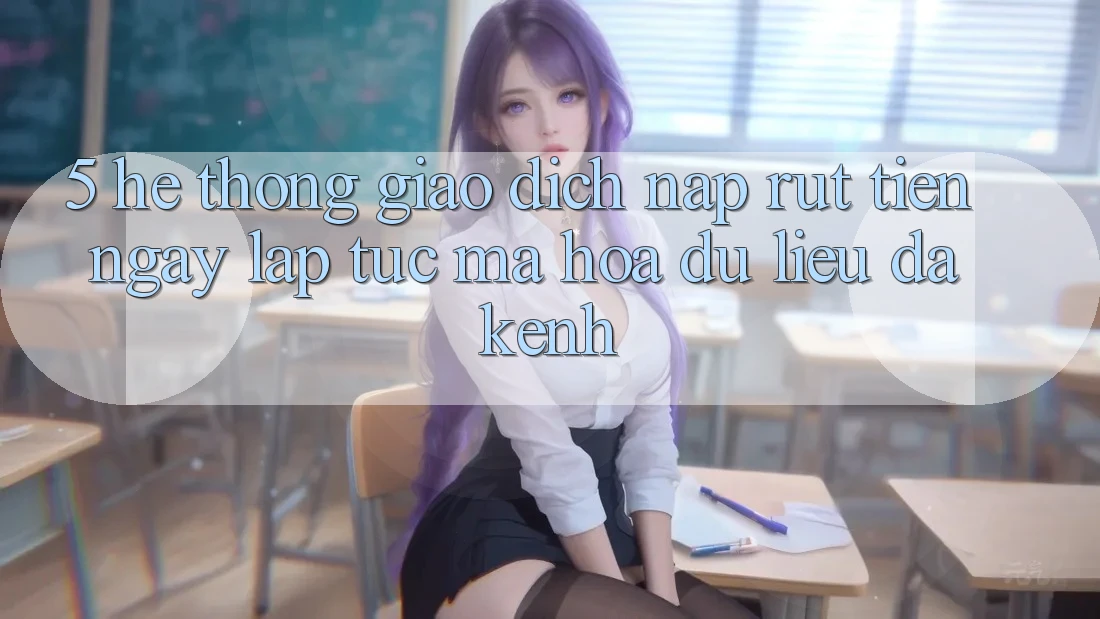 5. Hệ Thống Giao Dịch Nạp Rút Tiền: Ngay lập tức, Mã hóa dữ liệu, Đa Kênh