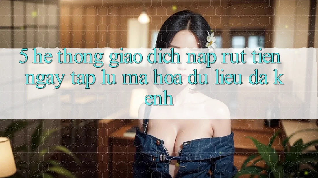 5. Hệ Thống Giao Dịch Nạp Rút Tiền: Ngay tắp lự, Mã hóa dữ liệu, Đa Kênh 5. Hệ Thống Giao Dịch Nạp Rút Tiền: Ngay tắp lự, Mã hóa dữ liệu, Đa Kênh