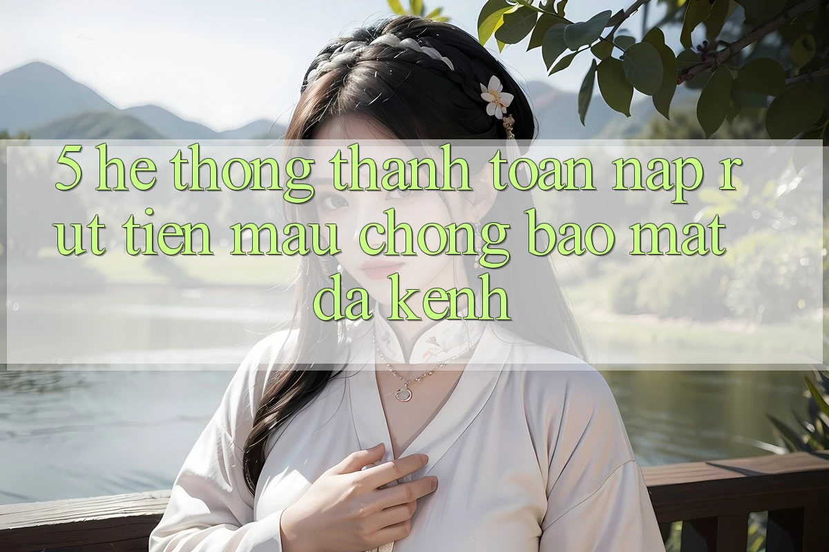 5. Hệ Thống Thanh toán Nạp Rút Tiền: Mau Chóng, Bảo mật, Đa Kênh