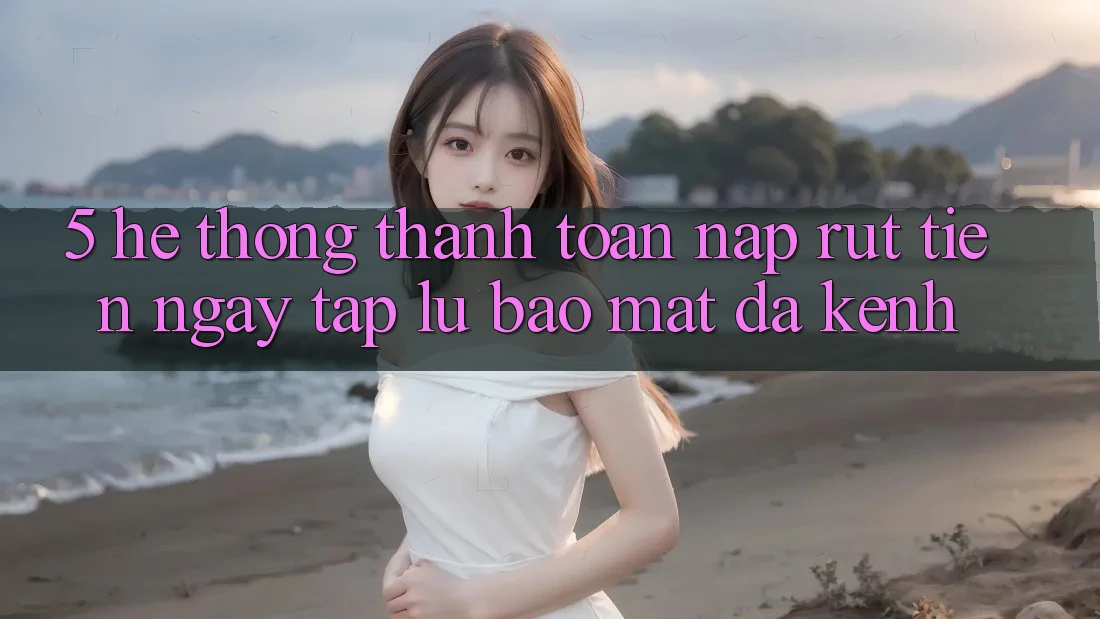 5. Hệ Thống Thanh toán Nạp Rút Tiền: Ngay tắp lự, Bảo Mật, Đa Kênh 5. Hệ Thống Thanh toán Nạp Rút Tiền: Ngay tắp lự, Bảo Mật, Đa Kênh