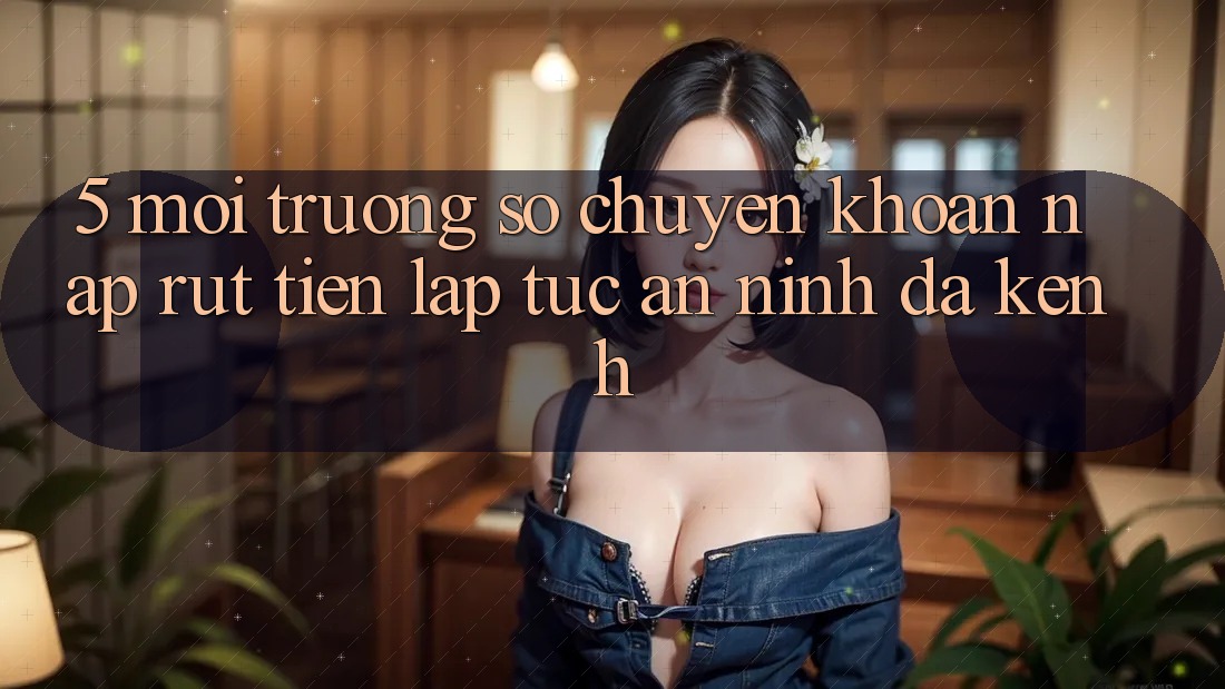 5. Môi trường số Chuyển khoản Nạp Rút Tiền: Lập tức, An ninh, Đa Kênh