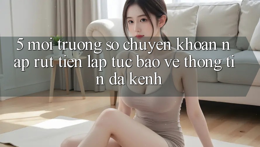 5. Môi trường số Chuyển khoản Nạp Rút Tiền: Lập tức, Bảo vệ thông tin, Đa Kênh
