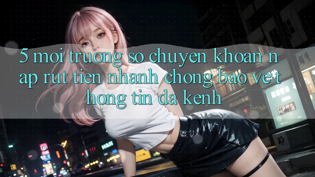 5. Môi trường số Chuyển khoản Nạp Rút Tiền: Nhanh Chóng, Bảo vệ thông tin, Đa Kênh 5. Môi trường số Chuyển khoản Nạp Rút Tiền: Nhanh Chóng, Bảo vệ thông tin, Đa Kênh