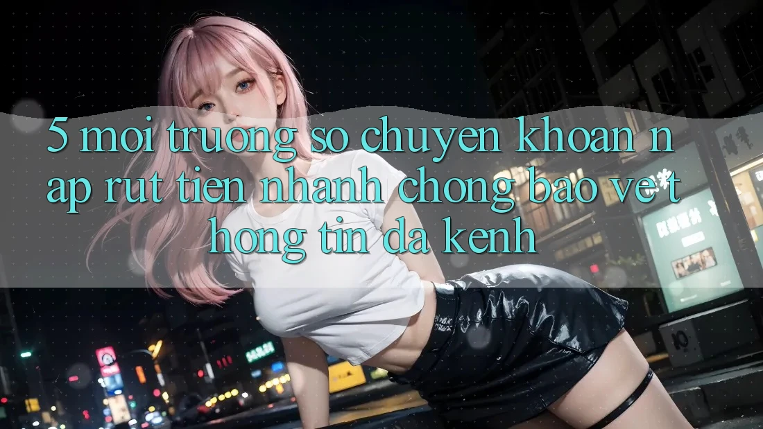 5. Môi trường số Chuyển khoản Nạp Rút Tiền: Nhanh Chóng, Bảo vệ thông tin, Đa Kênh