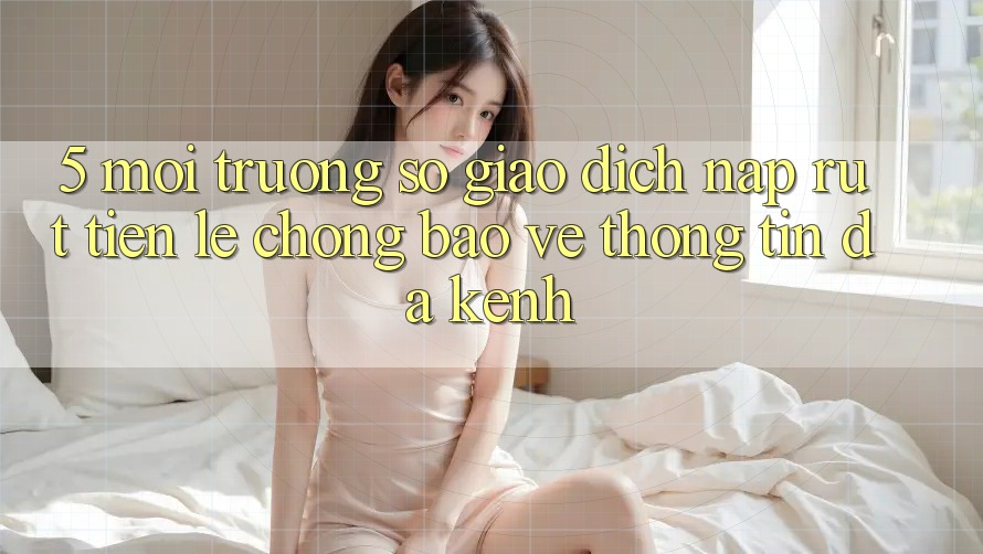 5. Môi trường số Giao Dịch Nạp Rút Tiền: Lẹ Chóng, Bảo vệ thông tin, Đa Kênh