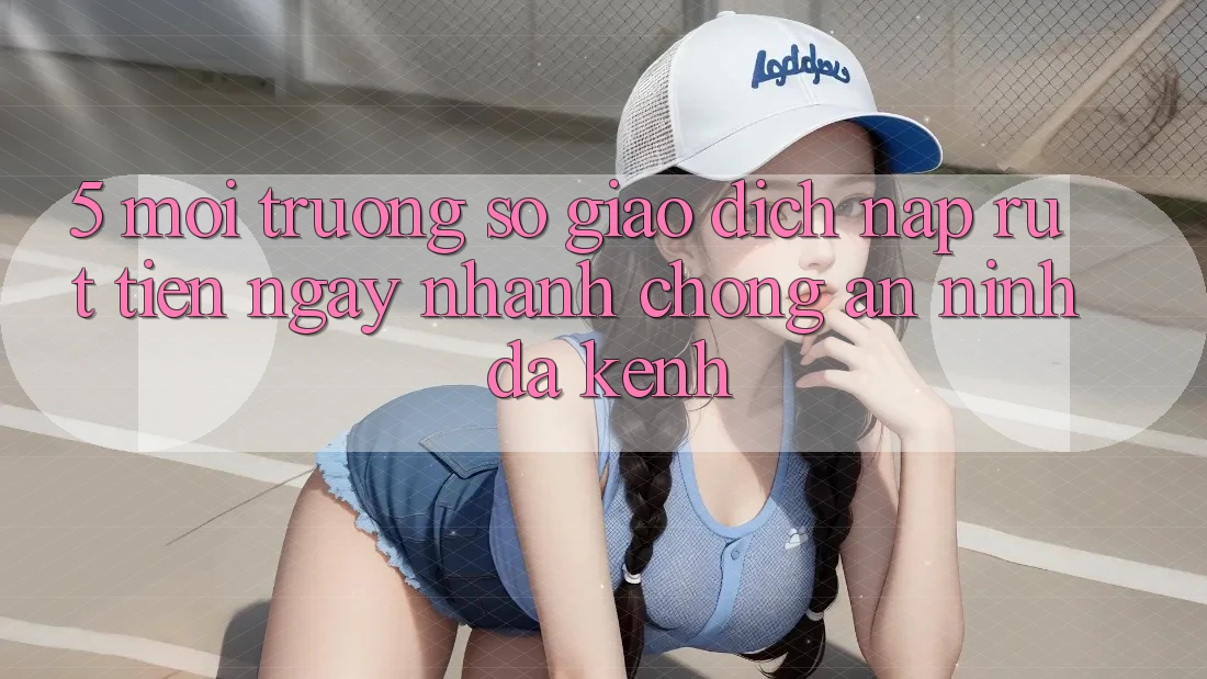 5. Môi trường số Giao Dịch Nạp Rút Tiền: Ngay nhanh chóng, An ninh, Đa Kênh