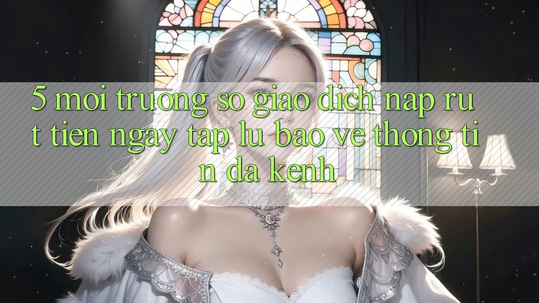 5. Môi trường số Giao Dịch Nạp Rút Tiền: Ngay tắp lự, Bảo vệ thông tin, Đa Kênh 5. Môi trường số Giao Dịch Nạp Rút Tiền: Ngay tắp lự, Bảo vệ thông tin, Đa Kênh