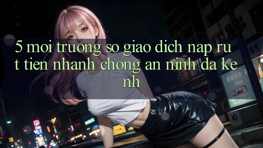 5. Môi trường số Giao Dịch Nạp Rút Tiền: Nhanh Chóng, An ninh, Đa Kênh 5. Môi trường số Giao Dịch Nạp Rút Tiền: Nhanh Chóng, An ninh, Đa Kênh