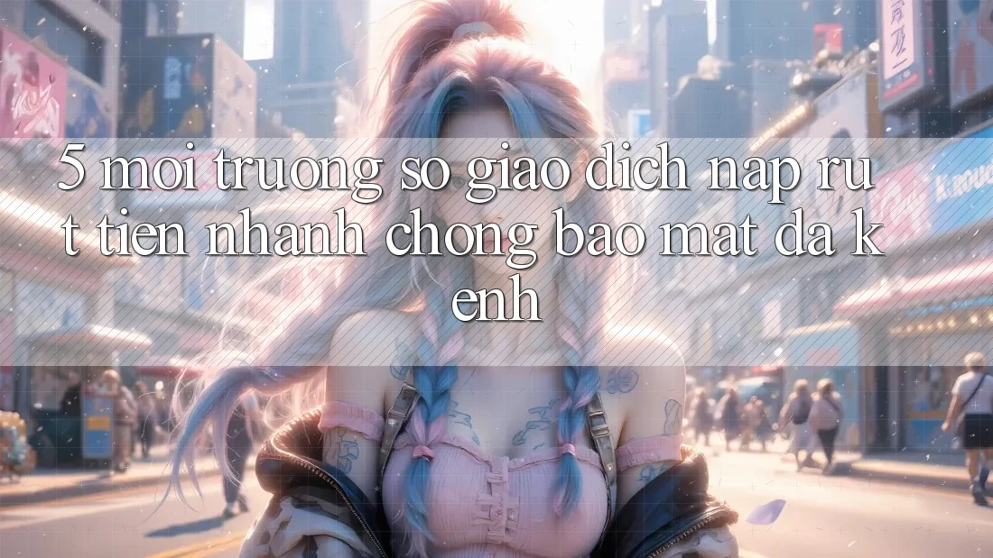 5. Môi trường số Giao Dịch Nạp Rút Tiền: Nhanh chóng, Bảo Mật, Đa Kênh