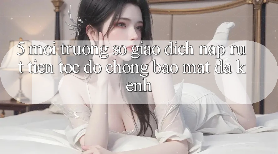 5. Môi trường số Giao Dịch Nạp Rút Tiền: Tốc độ Chóng, Bảo Mật, Đa Kênh