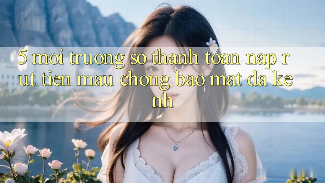 5. Môi trường số Thanh toán Nạp Rút Tiền: Mau Chóng, Bảo Mật, Đa Kênh 5. Môi trường số Thanh toán Nạp Rút Tiền: Mau Chóng, Bảo Mật, Đa Kênh