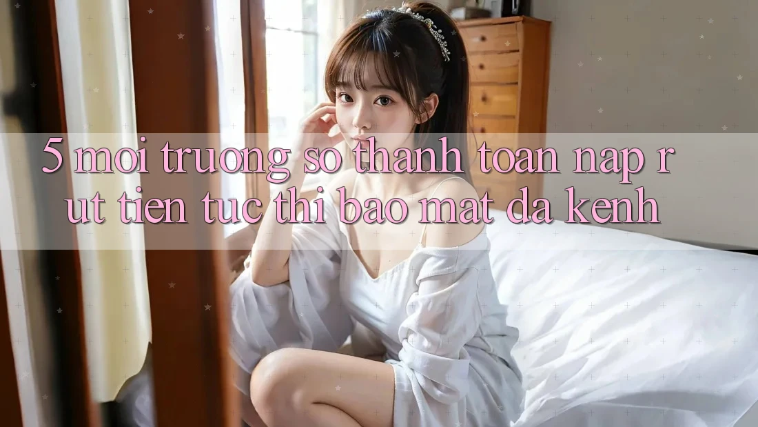 5. Môi trường số Thanh toán Nạp Rút Tiền: Tức thì, Bảo Mật, Đa Kênh