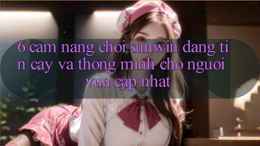 6. Cẩm nang Chơi Sunwin Đáng tin cậy Và Thông Minh Cho Người Vừa cập nhật 6. Cẩm nang Chơi Sunwin Đáng tin cậy Và Thông Minh Cho Người Vừa cập nhật