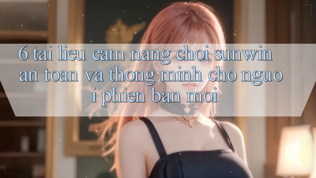 6. Tài liệu cẩm nang Chơi Sunwin An Toàn Và Thông Minh Cho Người Phiên bản mới