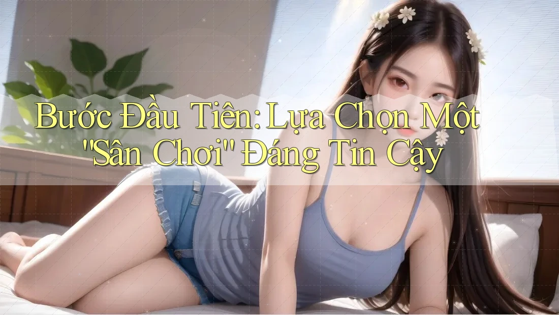 Bước đầu tiên: Lựa chọn một sân chơi đáng tin cậy Bước đầu tiên: Lựa chọn một sân chơi đáng tin cậy
