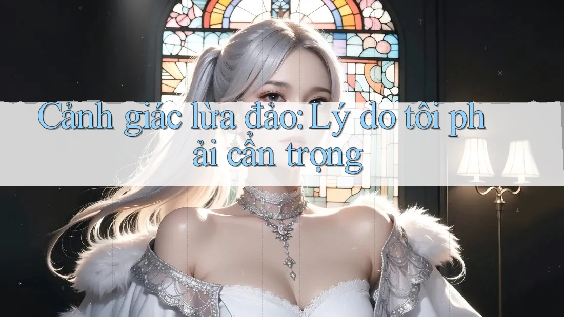 Cảnh giác lừa đảo: Lý do tôi phải cẩn trọng Cảnh giác lừa đảo: Lý do tôi phải cẩn trọng