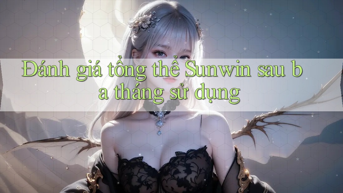 Đánh giá tổng thể Sunwin sau ba tháng sử dụng Đánh giá tổng thể Sunwin sau ba tháng sử dụng